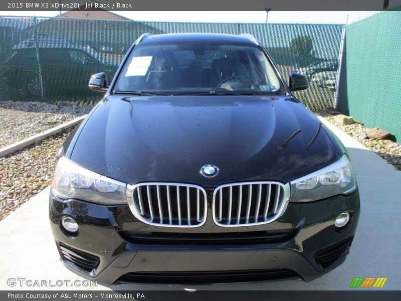 Jet Black / Black 2015 BMW X3 xDrive28i