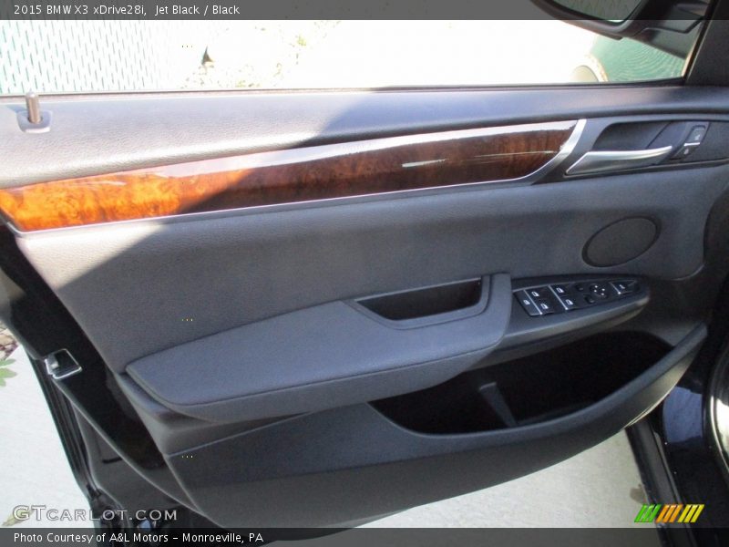 Jet Black / Black 2015 BMW X3 xDrive28i
