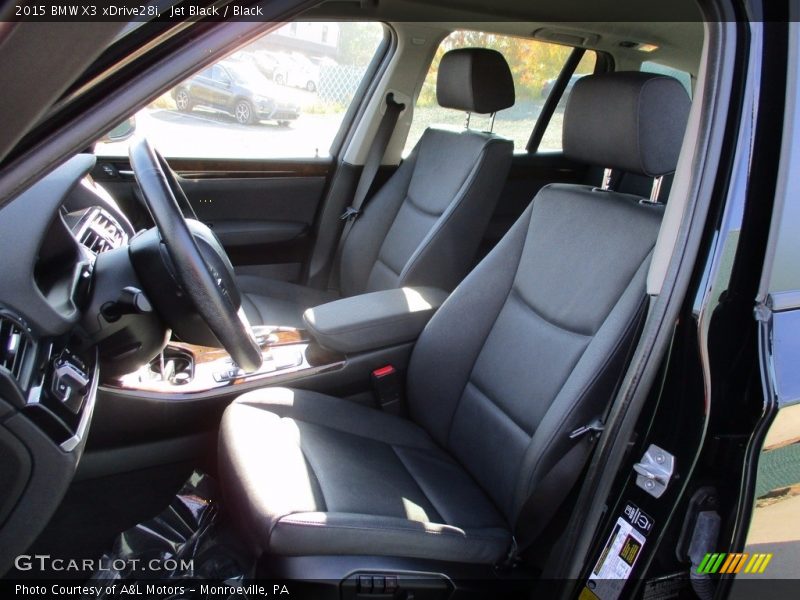 Jet Black / Black 2015 BMW X3 xDrive28i
