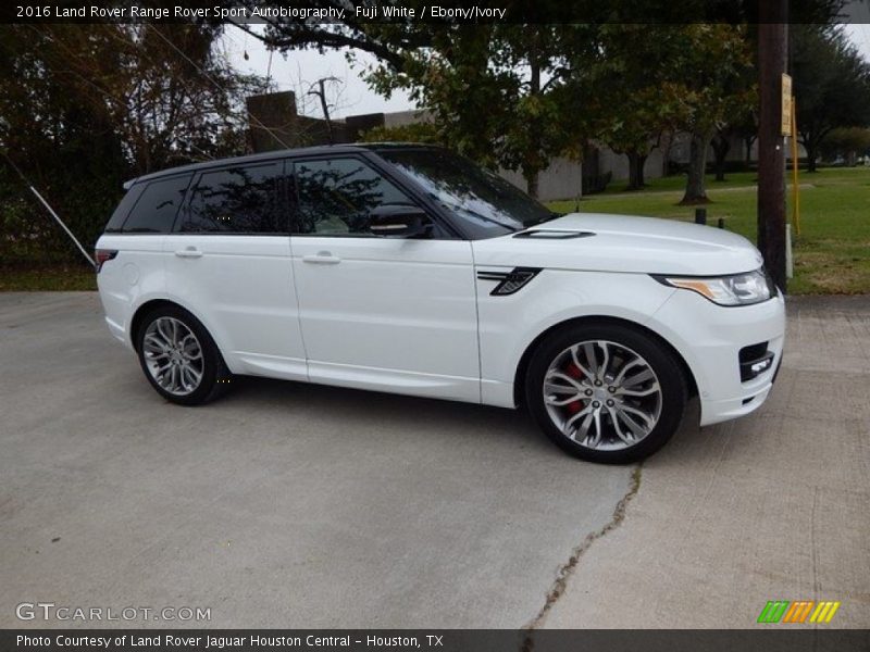 Fuji White / Ebony/Ivory 2016 Land Rover Range Rover Sport Autobiography