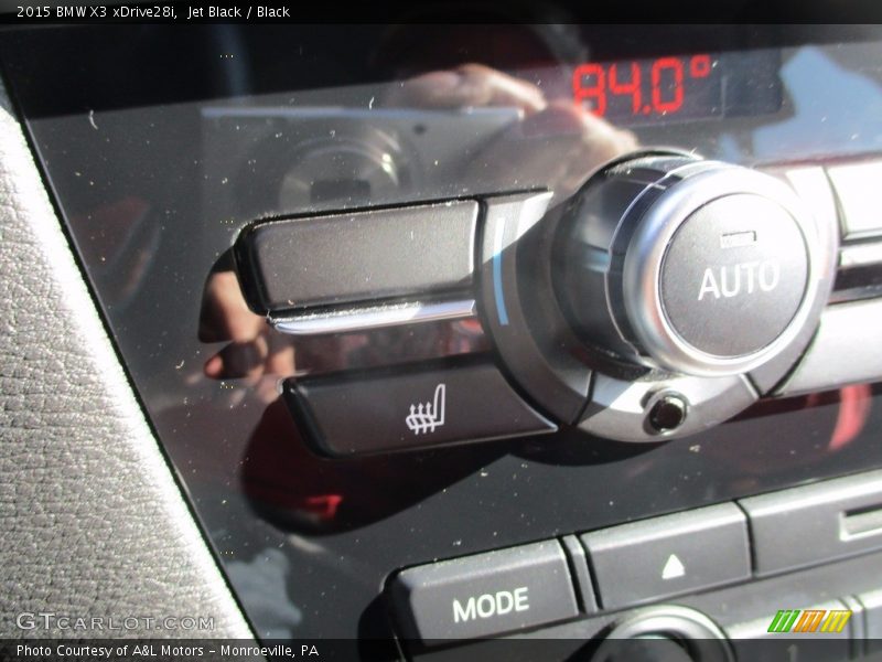 Jet Black / Black 2015 BMW X3 xDrive28i