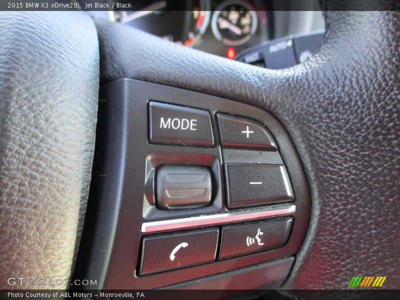 Jet Black / Black 2015 BMW X3 xDrive28i