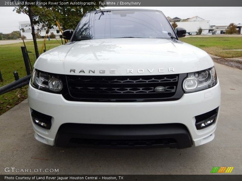 Fuji White / Ebony/Ivory 2016 Land Rover Range Rover Sport Autobiography