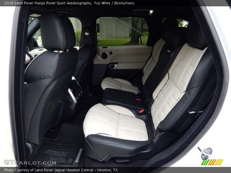Rear Seat of 2016 Range Rover Sport Autobiography