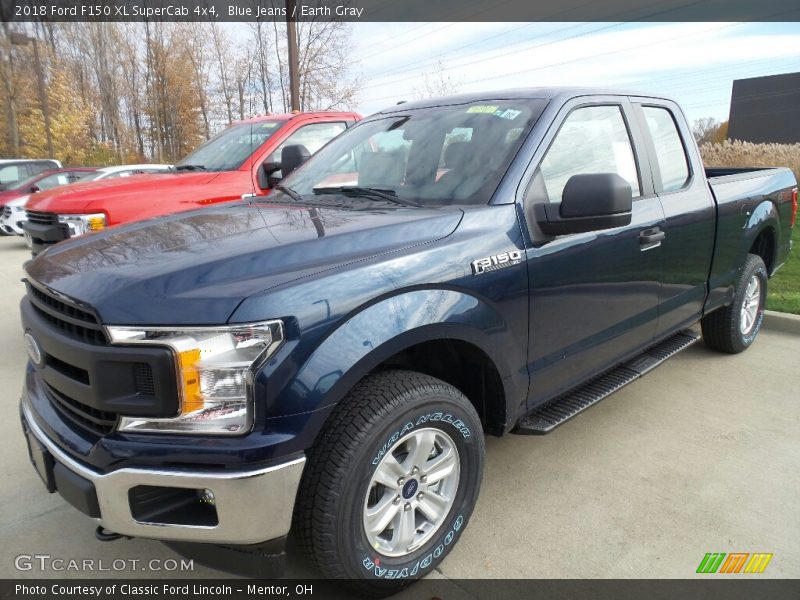 Front 3/4 View of 2018 F150 XL SuperCab 4x4