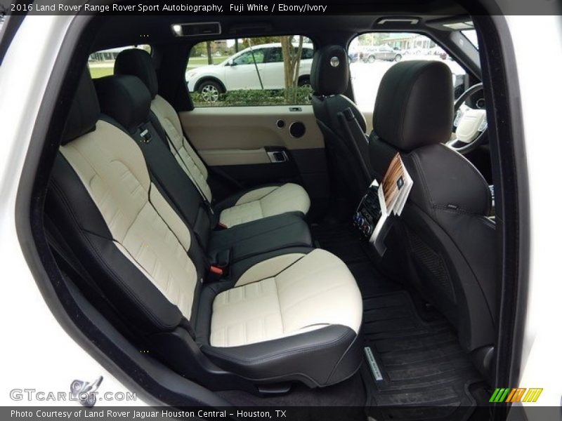 Rear Seat of 2016 Range Rover Sport Autobiography