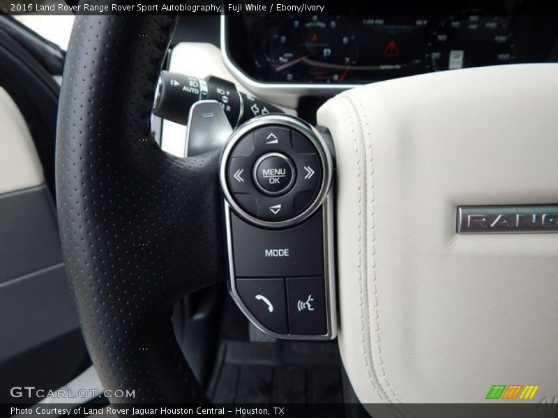 Fuji White / Ebony/Ivory 2016 Land Rover Range Rover Sport Autobiography