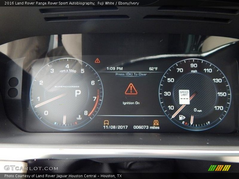 Fuji White / Ebony/Ivory 2016 Land Rover Range Rover Sport Autobiography