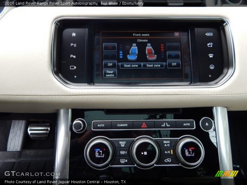 Fuji White / Ebony/Ivory 2016 Land Rover Range Rover Sport Autobiography