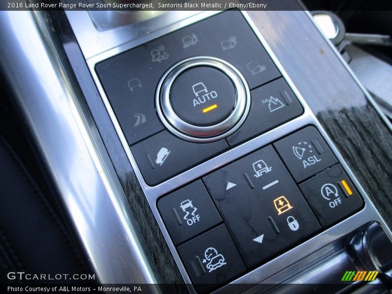Santorini Black Metallic / Ebony/Ebony 2016 Land Rover Range Rover Sport Supercharged