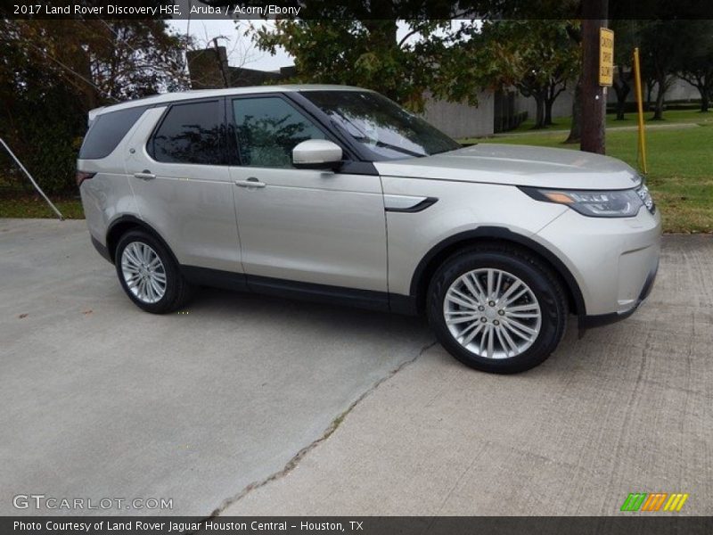 Aruba / Acorn/Ebony 2017 Land Rover Discovery HSE