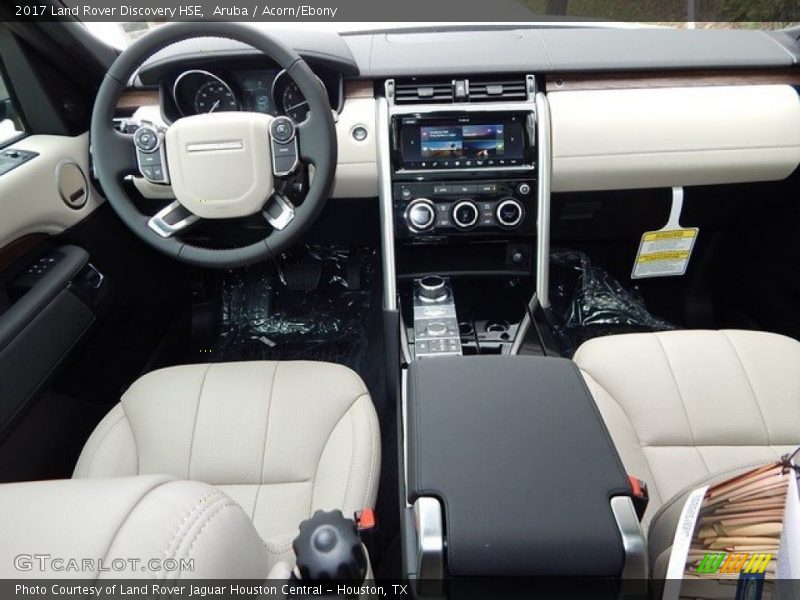 Aruba / Acorn/Ebony 2017 Land Rover Discovery HSE