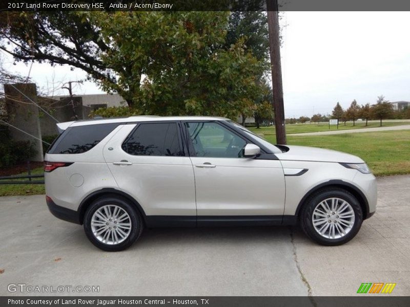 Aruba / Acorn/Ebony 2017 Land Rover Discovery HSE