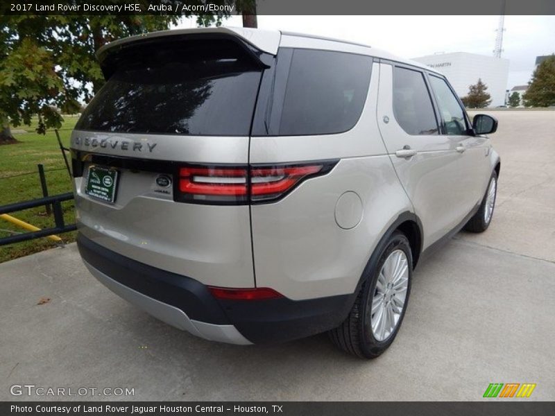 Aruba / Acorn/Ebony 2017 Land Rover Discovery HSE