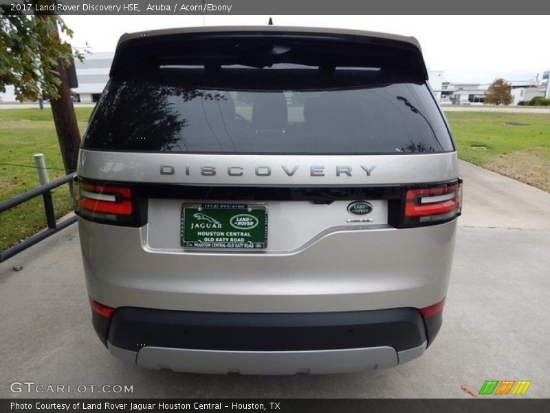 Aruba / Acorn/Ebony 2017 Land Rover Discovery HSE