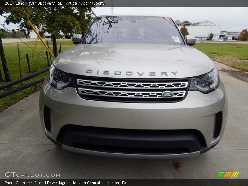 Aruba / Acorn/Ebony 2017 Land Rover Discovery HSE