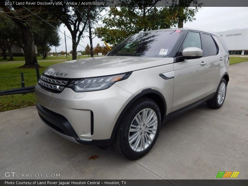 Aruba / Acorn/Ebony 2017 Land Rover Discovery HSE
