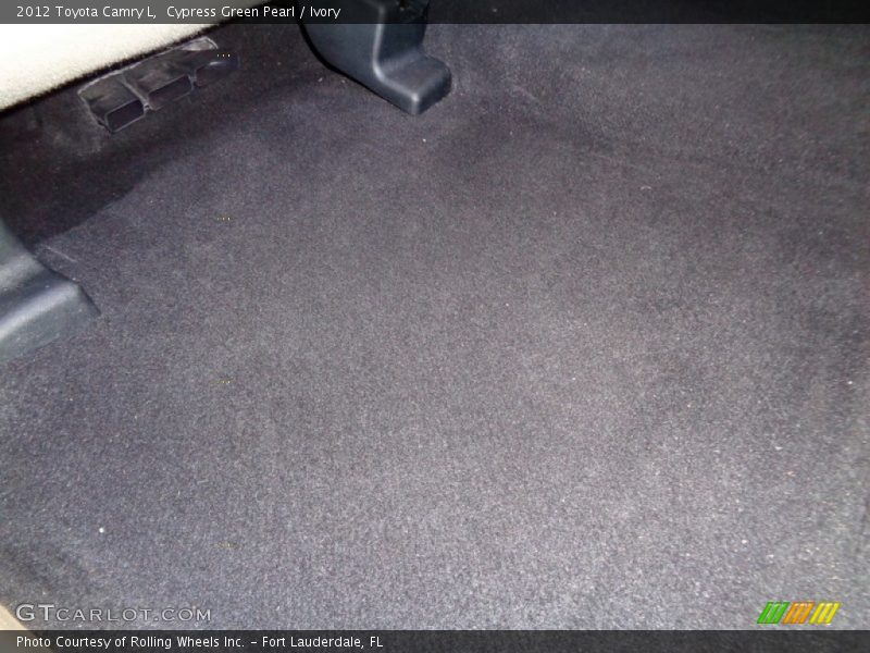 Cypress Green Pearl / Ivory 2012 Toyota Camry L
