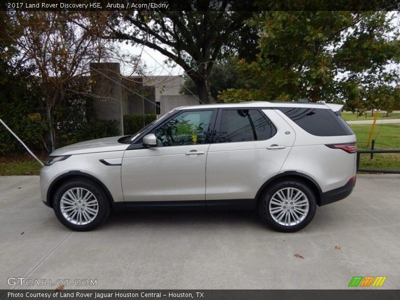 Aruba / Acorn/Ebony 2017 Land Rover Discovery HSE