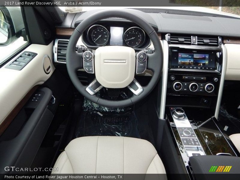 Aruba / Acorn/Ebony 2017 Land Rover Discovery HSE