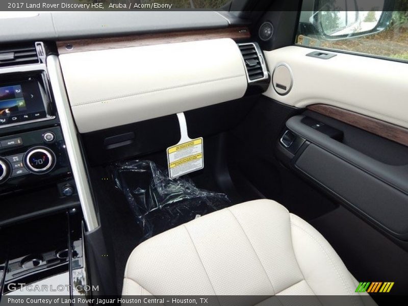 Aruba / Acorn/Ebony 2017 Land Rover Discovery HSE