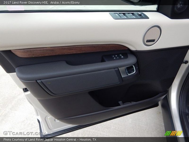 Aruba / Acorn/Ebony 2017 Land Rover Discovery HSE