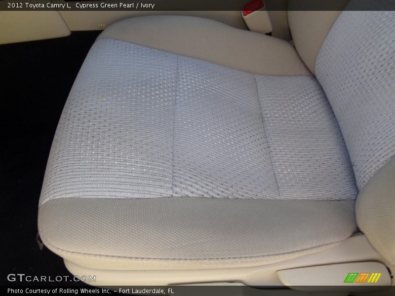 Cypress Green Pearl / Ivory 2012 Toyota Camry L