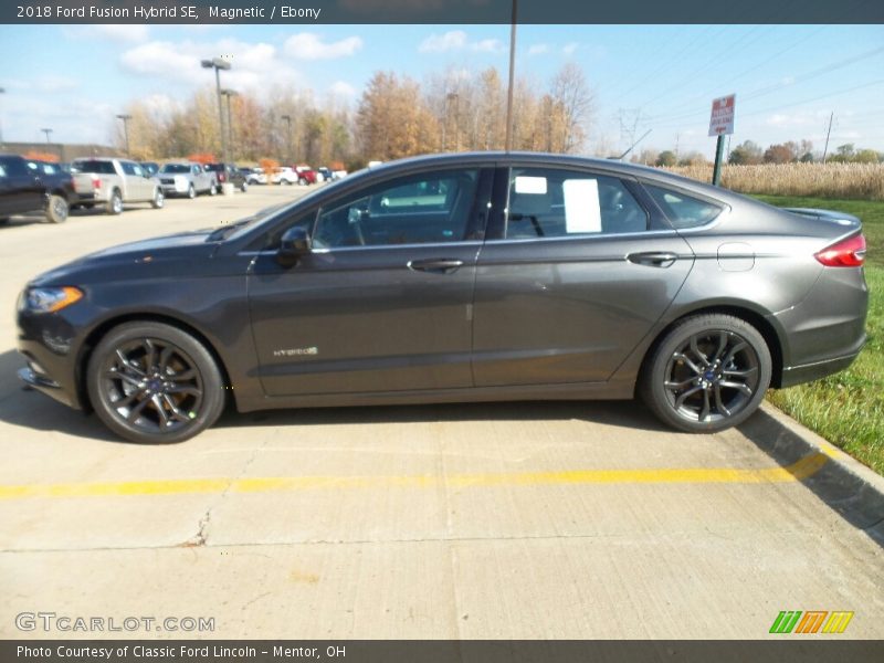 Magnetic / Ebony 2018 Ford Fusion Hybrid SE