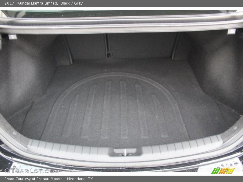 Black / Gray 2017 Hyundai Elantra Limited