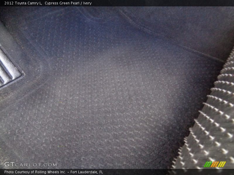 Cypress Green Pearl / Ivory 2012 Toyota Camry L