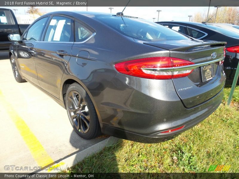 Magnetic / Ebony 2018 Ford Fusion Hybrid SE