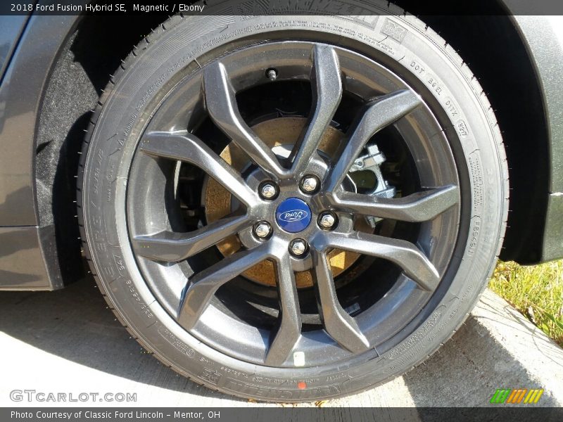 Magnetic / Ebony 2018 Ford Fusion Hybrid SE