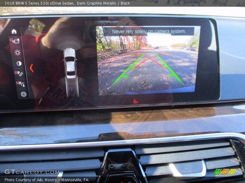 Dark Graphite Metallic / Black 2018 BMW 5 Series 530i xDrive Sedan