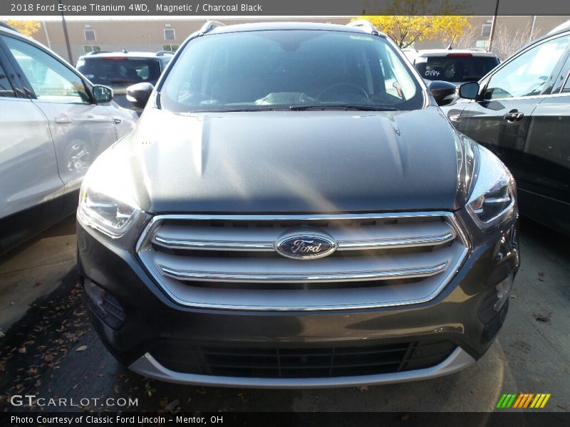 Magnetic / Charcoal Black 2018 Ford Escape Titanium 4WD