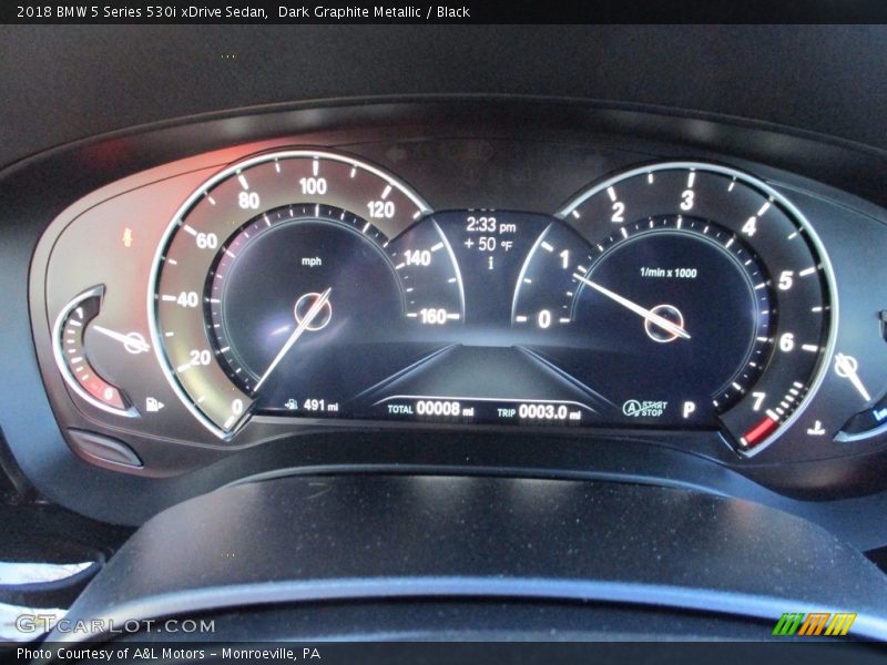  2018 5 Series 530i xDrive Sedan 530i xDrive Sedan Gauges