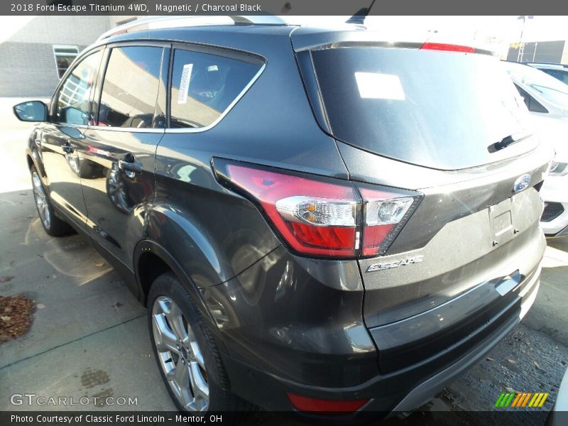 Magnetic / Charcoal Black 2018 Ford Escape Titanium 4WD