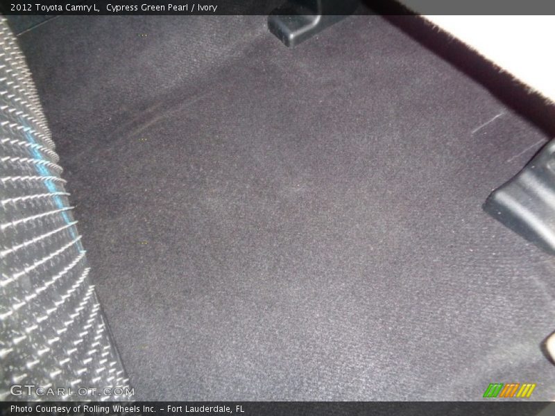 Cypress Green Pearl / Ivory 2012 Toyota Camry L