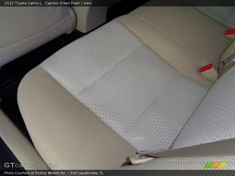 Cypress Green Pearl / Ivory 2012 Toyota Camry L