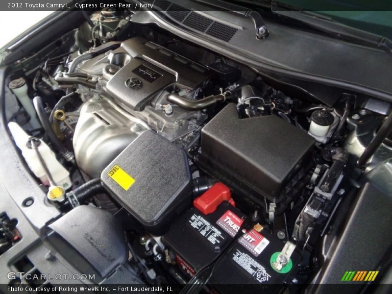 Cypress Green Pearl / Ivory 2012 Toyota Camry L