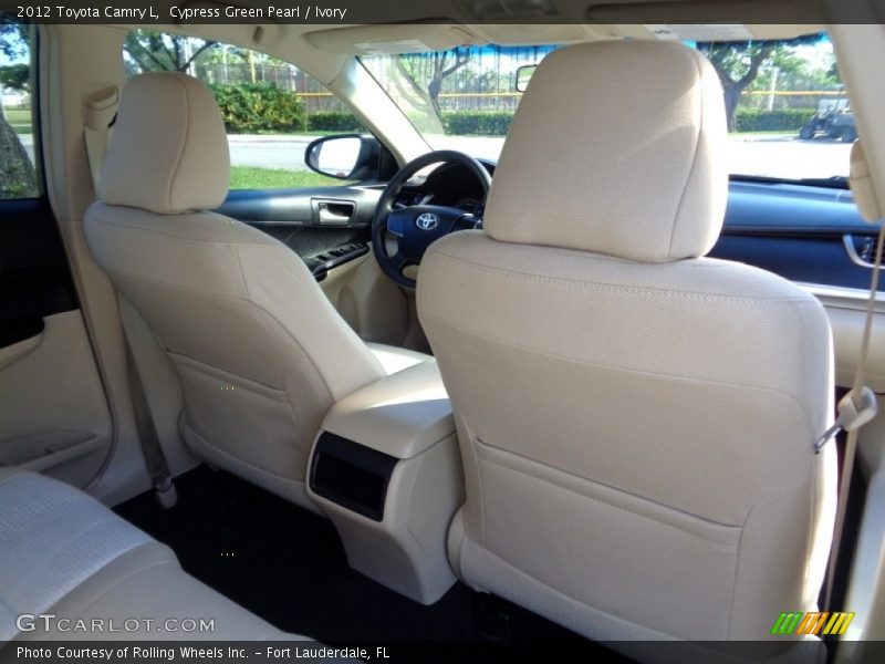 Cypress Green Pearl / Ivory 2012 Toyota Camry L