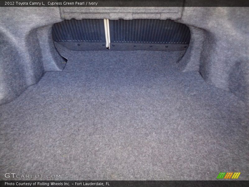 Cypress Green Pearl / Ivory 2012 Toyota Camry L