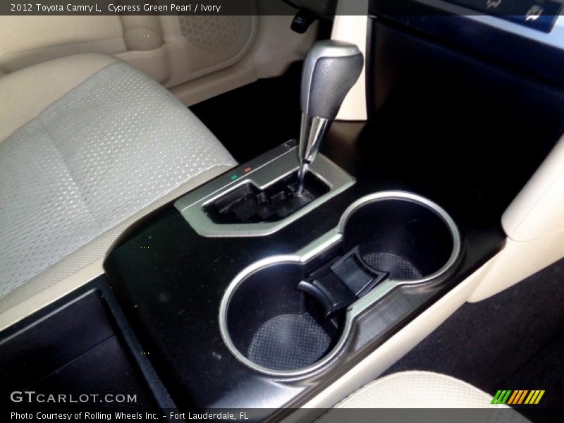 Cypress Green Pearl / Ivory 2012 Toyota Camry L