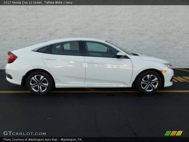 Taffeta White / Ivory 2017 Honda Civic LX Sedan