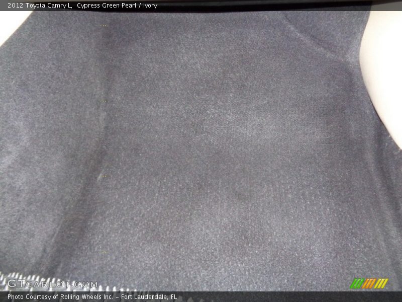 Cypress Green Pearl / Ivory 2012 Toyota Camry L