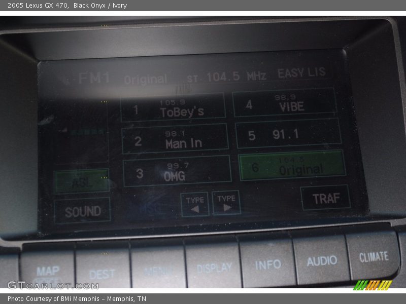 Black Onyx / Ivory 2005 Lexus GX 470