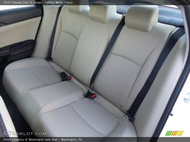 Taffeta White / Ivory 2017 Honda Civic LX Sedan