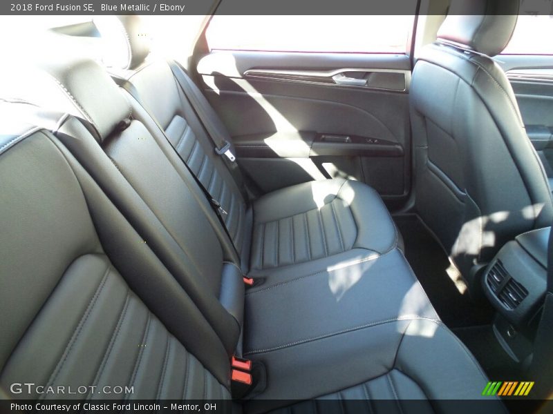 Blue Metallic / Ebony 2018 Ford Fusion SE
