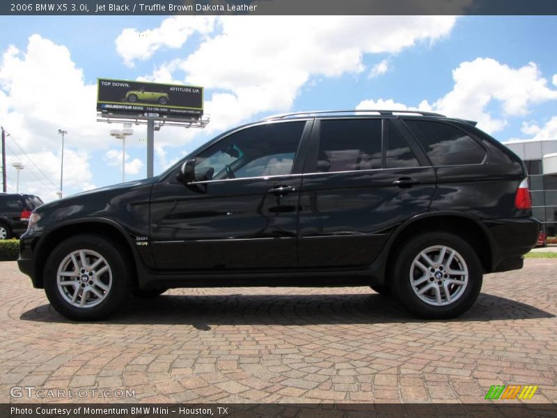 Jet Black / Truffle Brown Dakota Leather 2006 BMW X5 3.0i