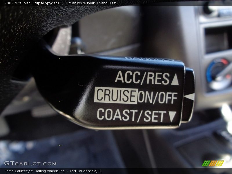 Dover White Pearl / Sand Blast 2003 Mitsubishi Eclipse Spyder GS