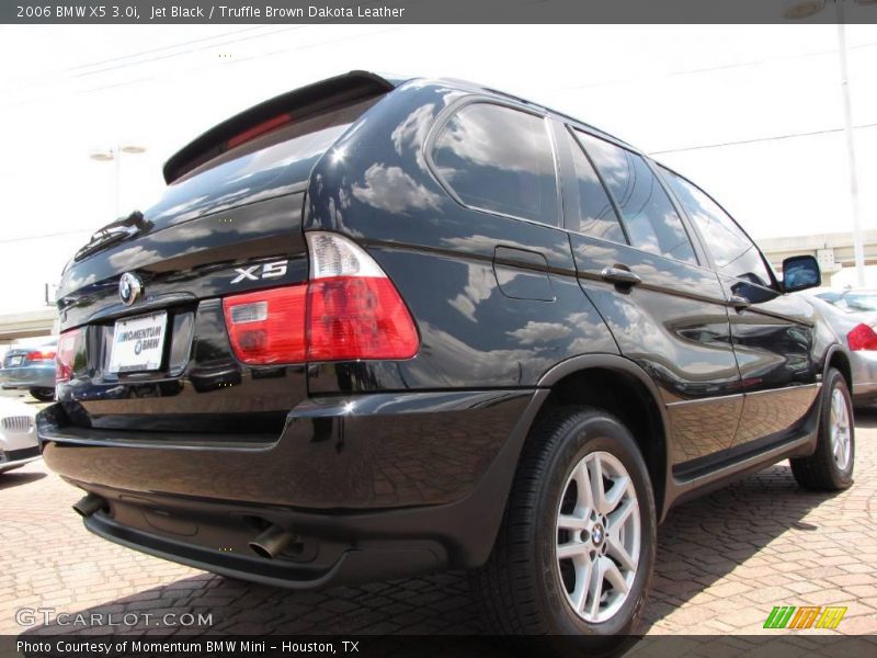 Jet Black / Truffle Brown Dakota Leather 2006 BMW X5 3.0i